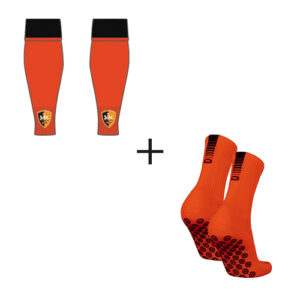 Wedstrijdkous footless + gripsokken